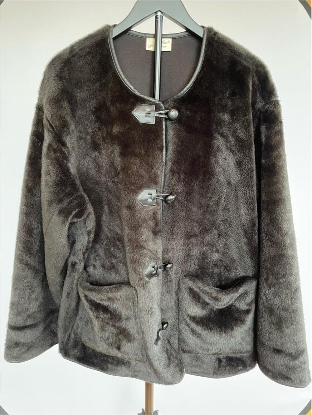 Universal Thread Black Faux Fur Teddy Jacket XXL Cozy Toggle Coat Soft
